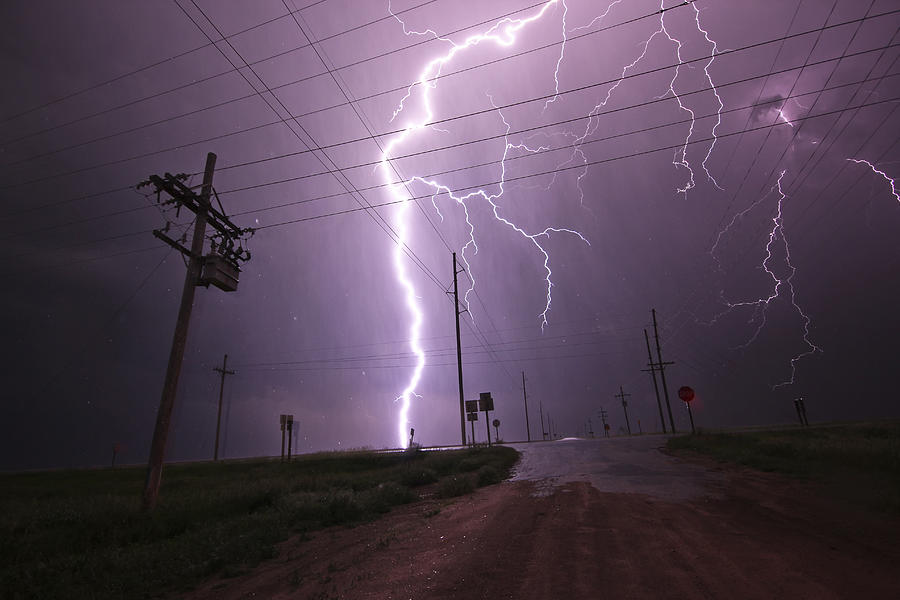 Kansas Lightning Photograph by Ryan Crouse