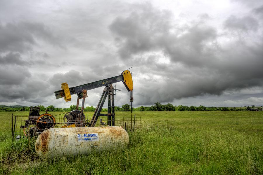 Kansas Oil Photograph by JC Findley