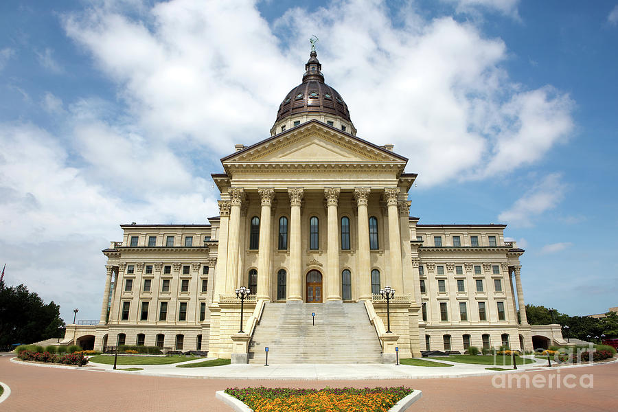 Kansas State Capitol Building by Steven Frame Kansas State Capitol Building by Steven Frame