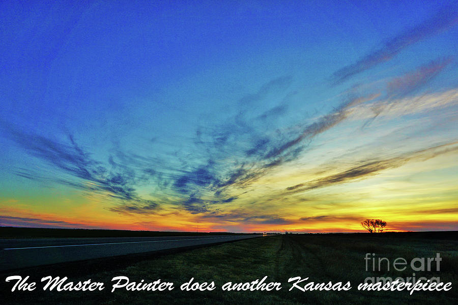 Kansas Sunrise Photograph by Merle Grenz
