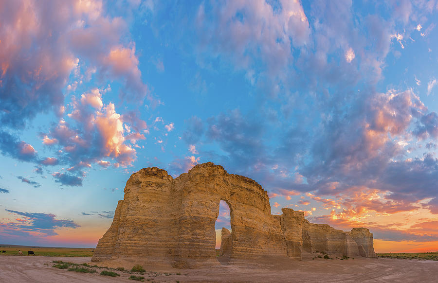 Kansas Sunset Photograph by Darren White