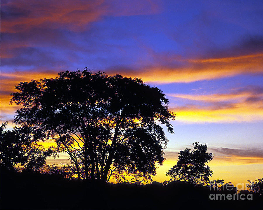 Kansas Sunset1 Photograph by Rex E Ater