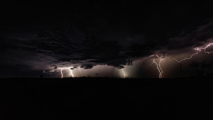 Kansas Thunderstorm Photograph by Jay Stockhaus