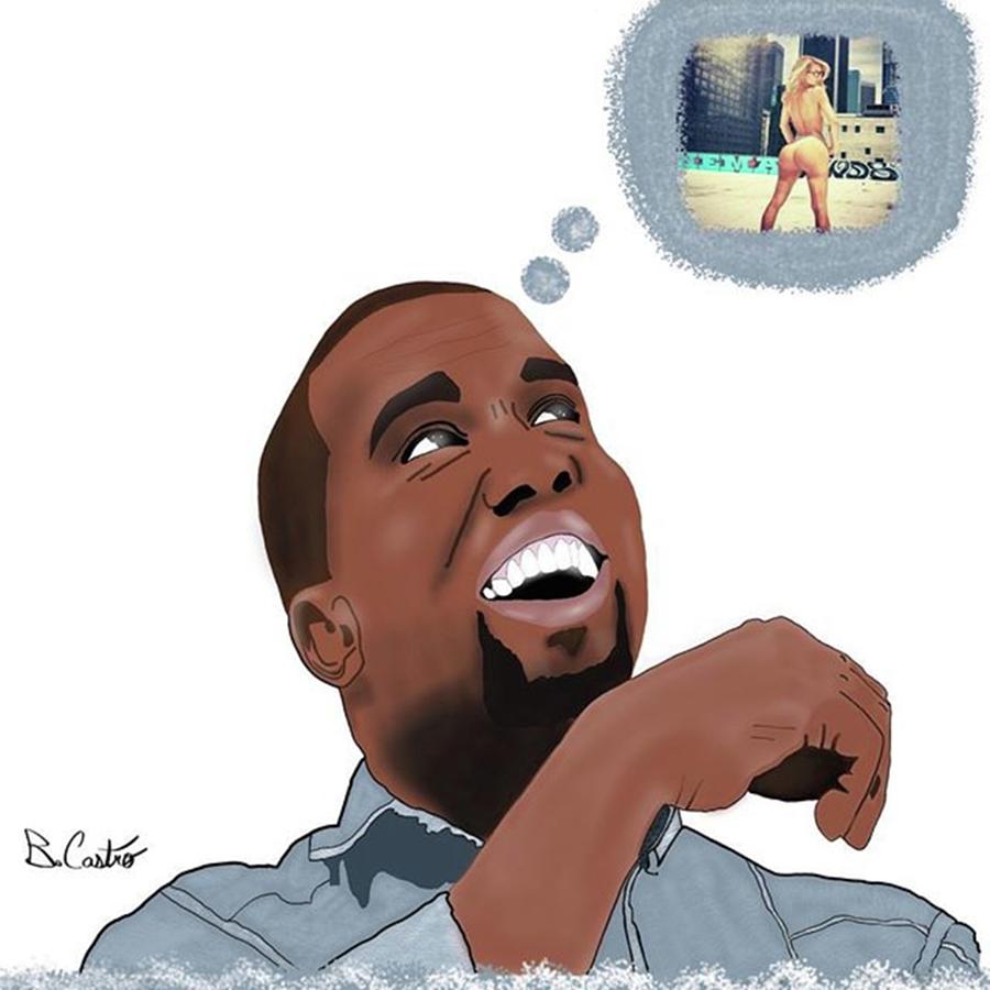 Celebrity Photograph - Kanye West .... The Life Of Pablo by Bryant Castro