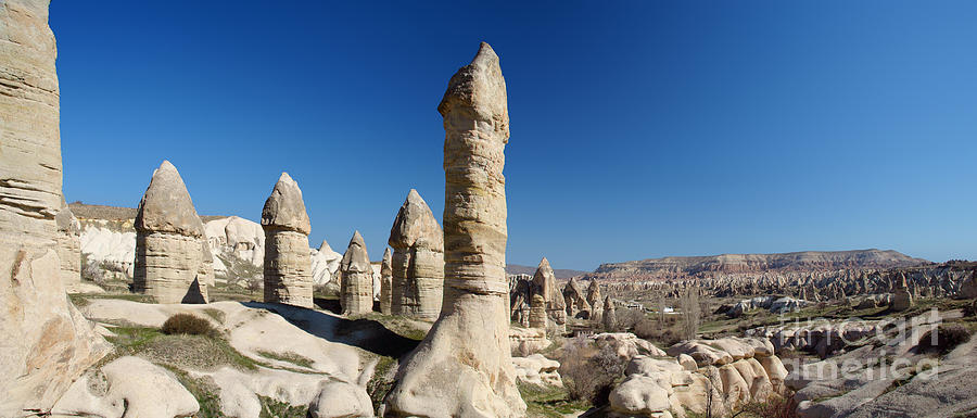 Kapadokia Fairy chimneys Photograph by Warren Photographic