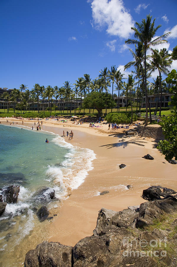 Kapalua Beach Resort Photograph by Ron Dahlquist - Printscapes - Fine ...