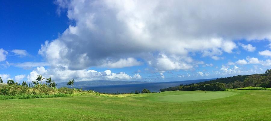 Golf Photograph - Kapalua Golf in Maui by Stacia Weiss