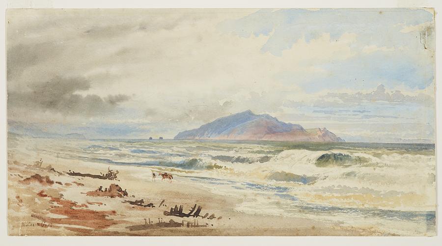 Kapiti, circa 1868, New Zealand, by Nicholas Chevalier. Painting by Celestial Images