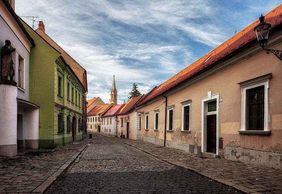 Kapitulska Street in Old Town of Bratislava City Photograph by Artur Bogacki