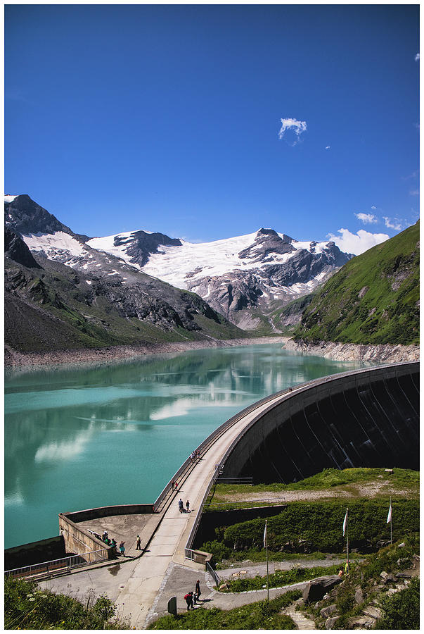 Kaprun Reservoir Photograph By John Fotheringham - Fine Art America