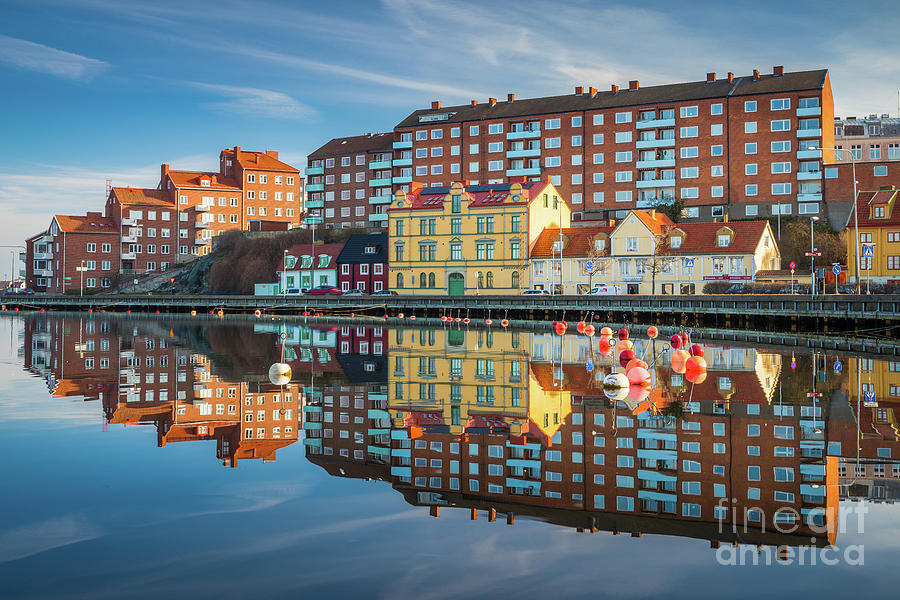 Karlskrona Reflection Photograph by Inge Johnsson