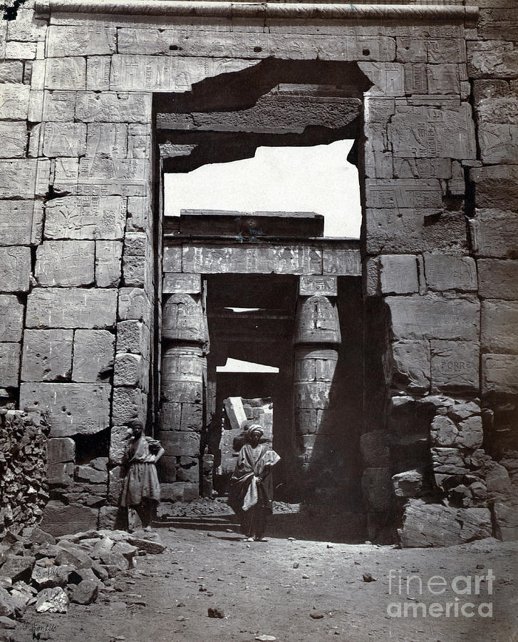 Karnak, Temple Of Ramses Iv, 19th Photograph by Science Source