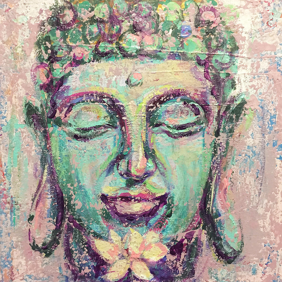 Buddha Painting - Karuna III by Jazmin Angeles
