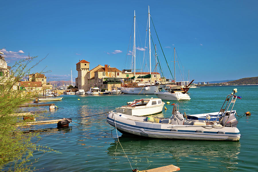 Kastel Gomilica old town on the sea near Split Photograph by Brch Photography