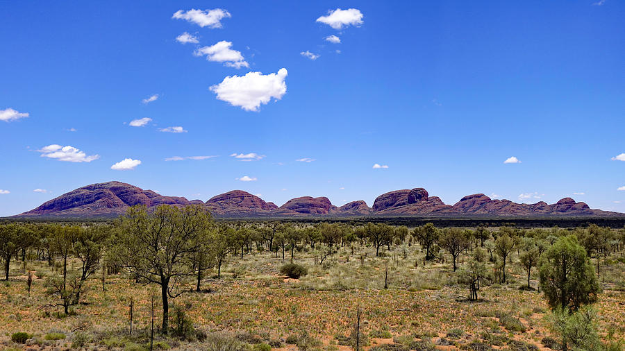 Kata-Tjuta Hills Australia Outback Photograph by Lawrence S Richardson Jr