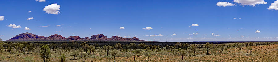 Kata-Tjuta Panorama Australian Outback Photograph by Lawrence S Richardson Jr