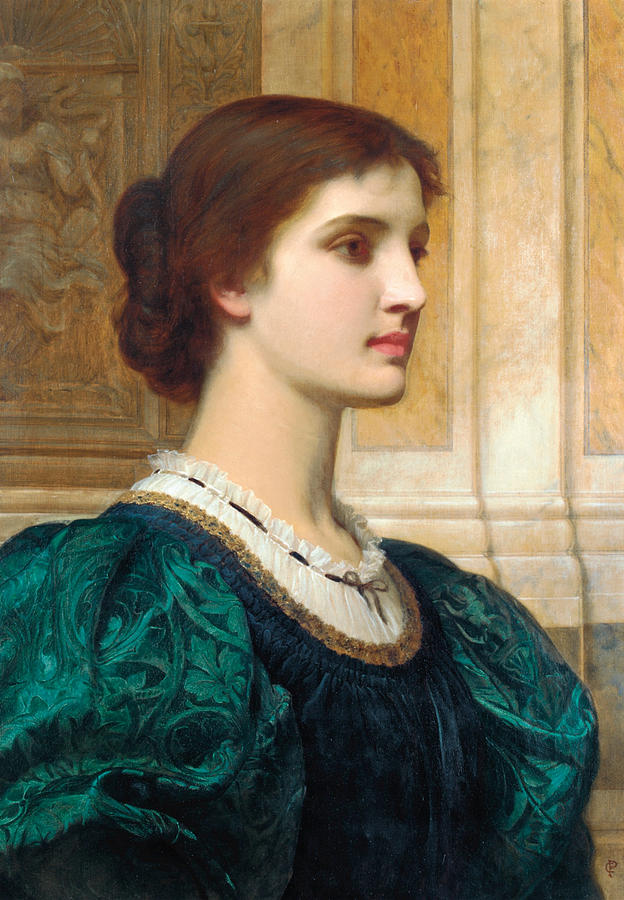 Kate Painting by Charles Edward Perugini
