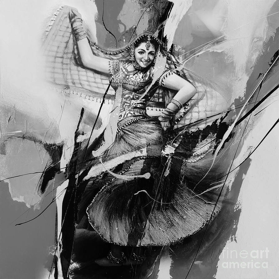 Kathak Dance 10GT Painting by Gull G