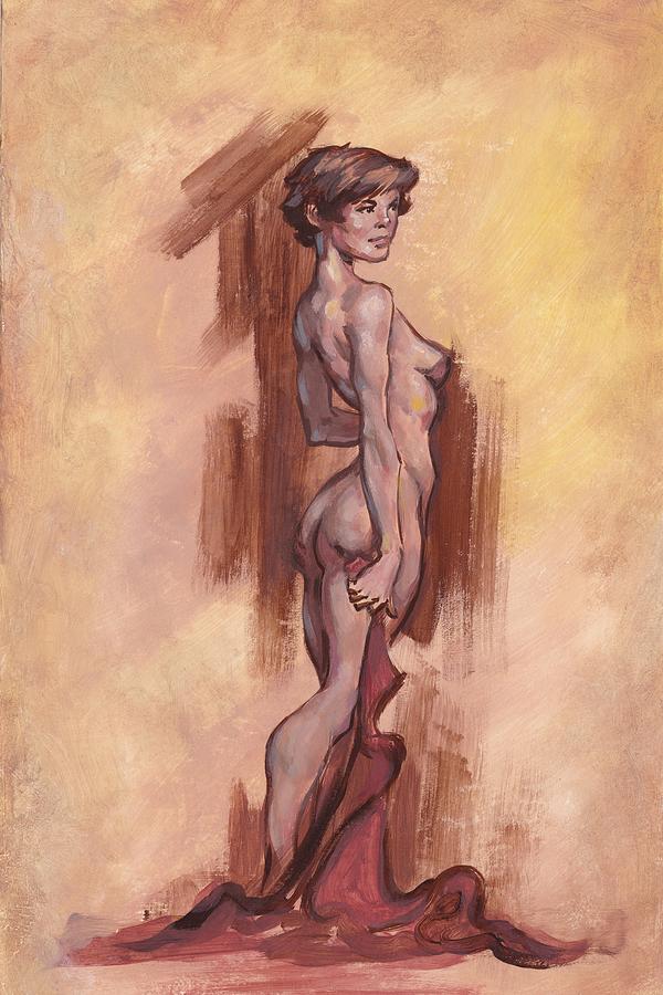 Kathleen Painting by Tony Sid Kathleen Painting by Tony Sid