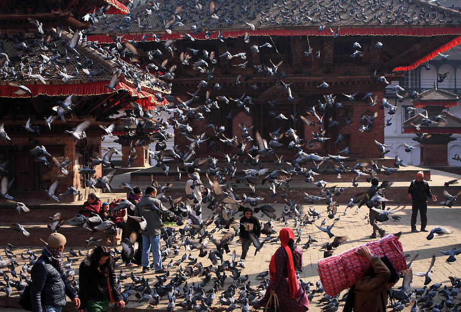 Kathmandu Durbar Square, Nepal #1 Photograph by Aidan Moran