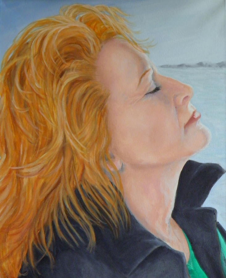 Kathy Painting by Ida Eriksen
