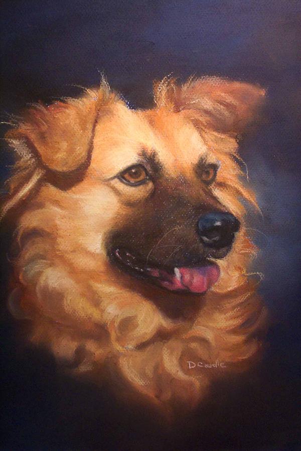 Chow Painting - Katie by Diane Caudle Chow Painting - Katie by Diane Caudle