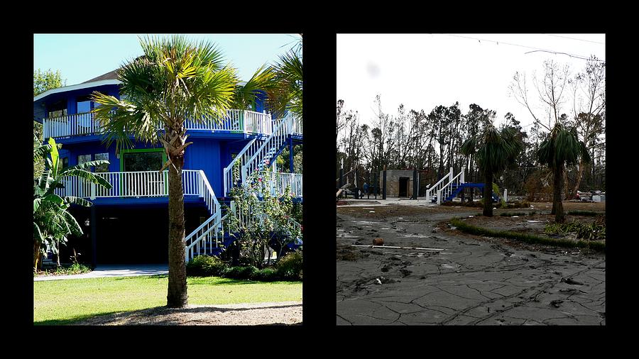Katrina Before And After Photograph by Kathy K McClellan