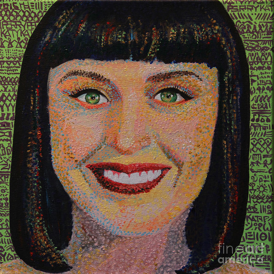 Katy Perry Painting - Katy Perry Portait by Robert Yaeger