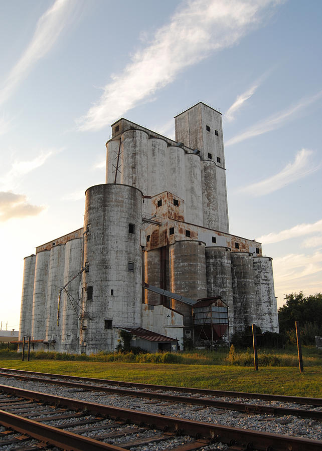 Katy Texas Rice Mills Photograph by Nathan Little