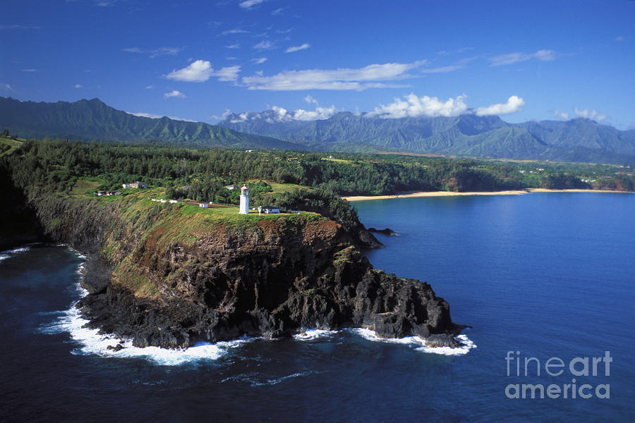 Kauai, Aerial Photograph by Dana Edmunds - Printscapes
