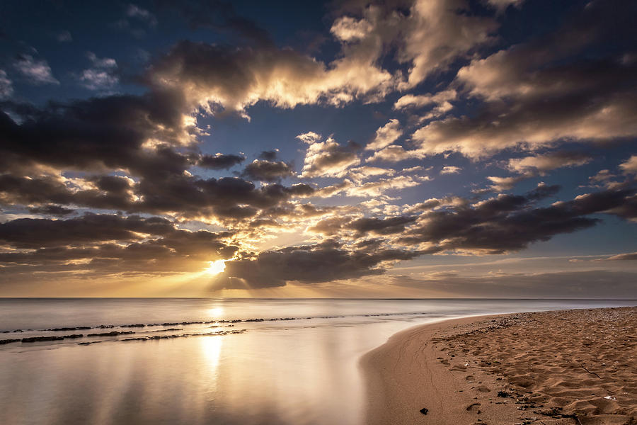 Kauai Beach Sunrise Photograph
