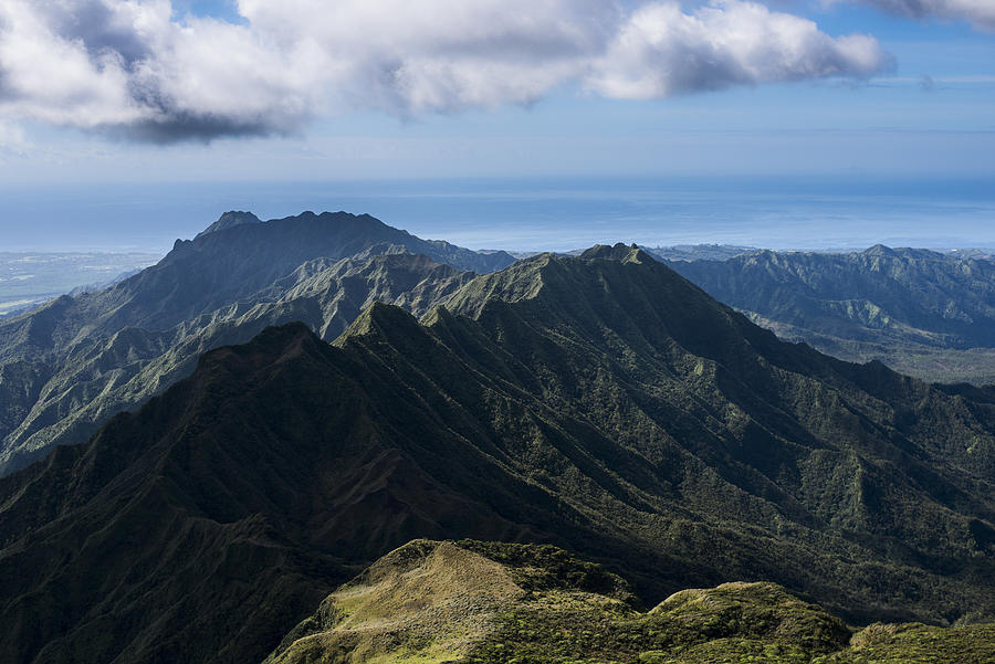 Kauai from the Top Photograph by Robert Potts