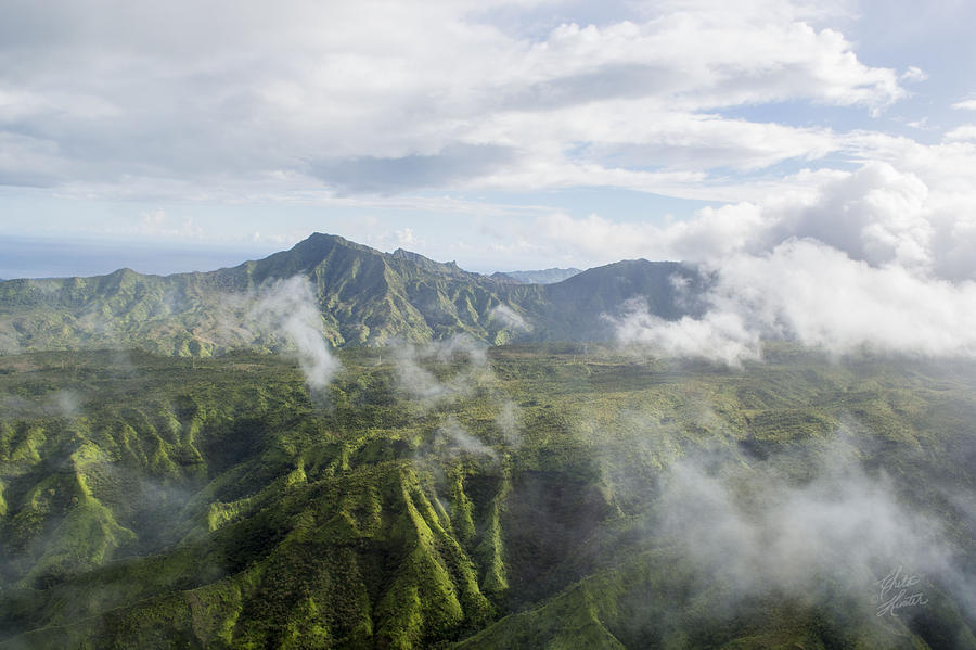 Kauai Mountain Range Photograph by Chita Hunter