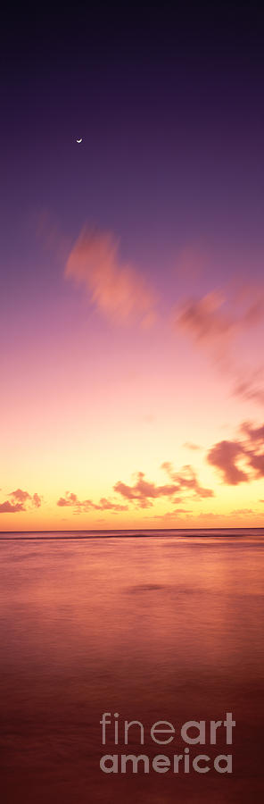 Kauai Ocean Twilight Photograph by Carl Shaneff - Printscapes