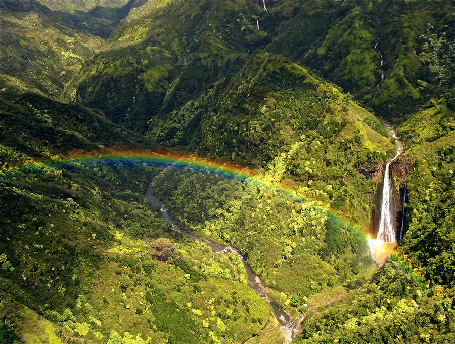 Kauai Rainbow Photograph by Susan Rissi Tregoning