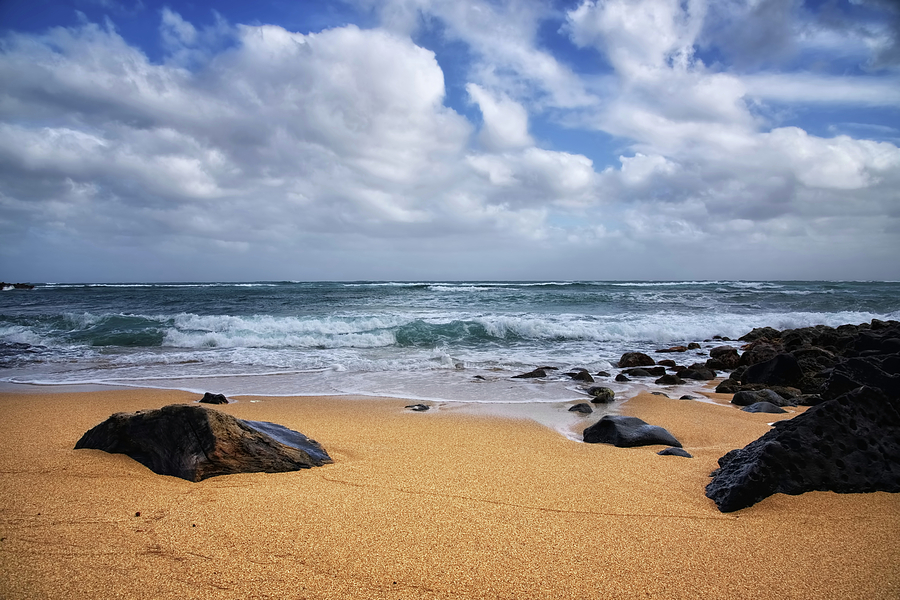 Kauai Rocky Beaches Photograph by Steven Michael