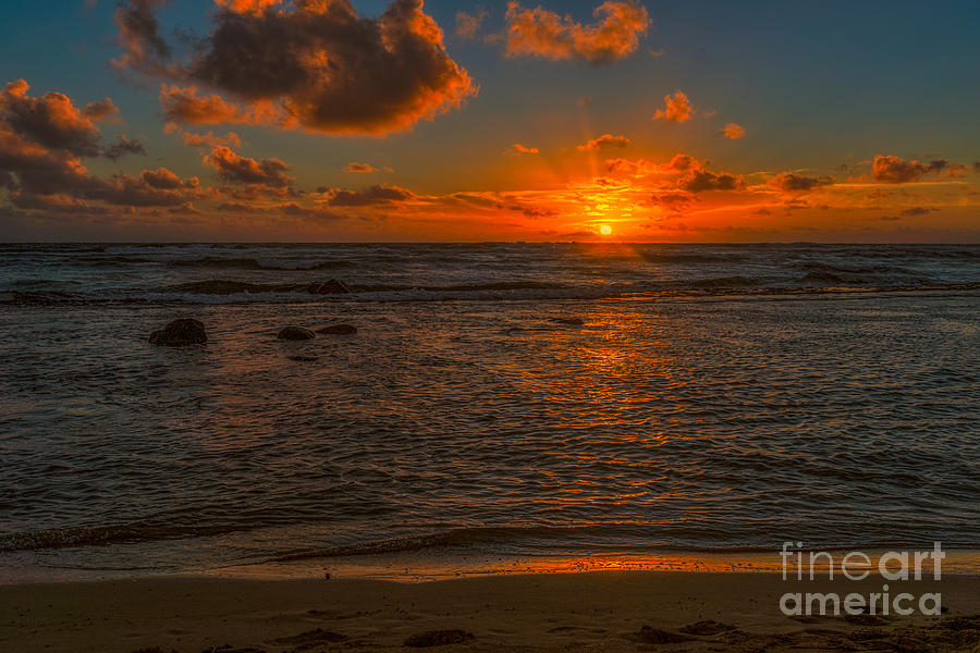Kauai sunrise Photograph by Izet Kapetanovic