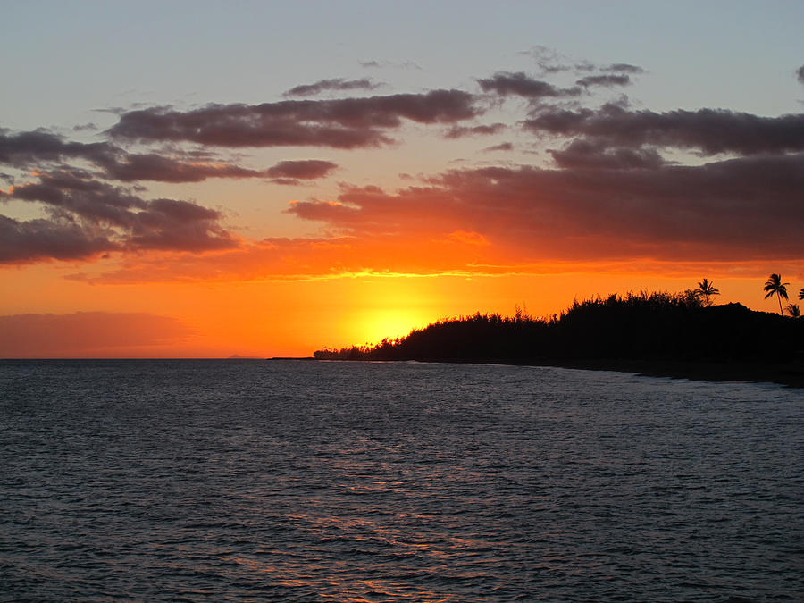 Kauai Sunset Photograph by Connie Kogler - Fine Art America