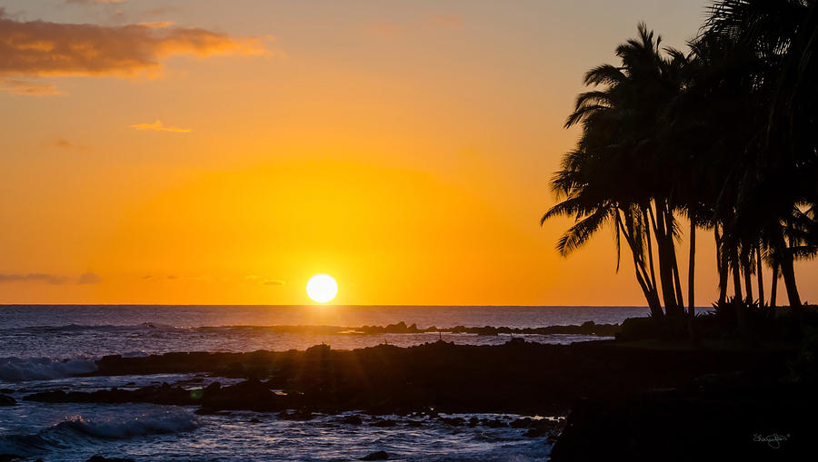 Kauai Sunset Photograph by Shanna Hyatt