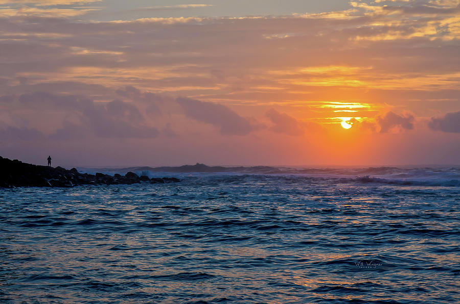 Kauai Sunset Photograph by Will Wagner