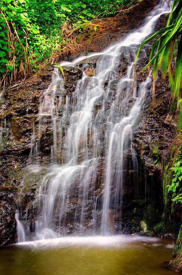 Kauai Water Cascade Photograph by Michael Ash