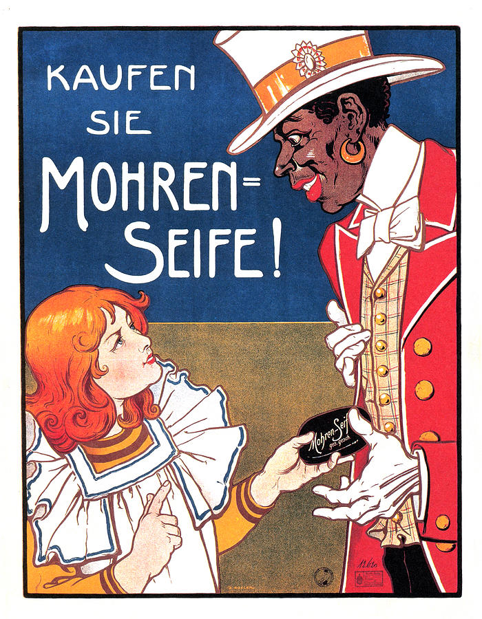 Kaufen Sie Mohren Seife - Mohren Soap - Vintage Advertising Poster Mixed Media