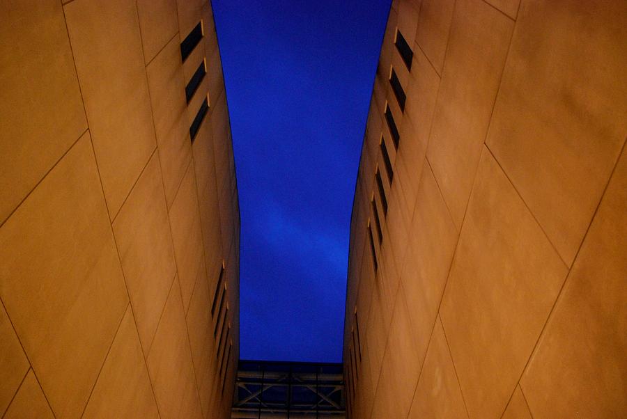 Kansas City Photograph - Kauffman Center Looking Up - Kansas City by Matt Quest