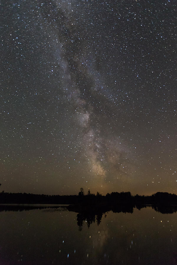 Kawishiwi Milky Way Photograph by Paul Schultz