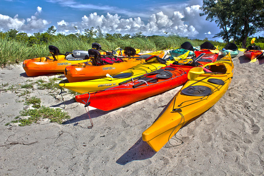Kayak Series 01 Photograph by Carlos Diaz
