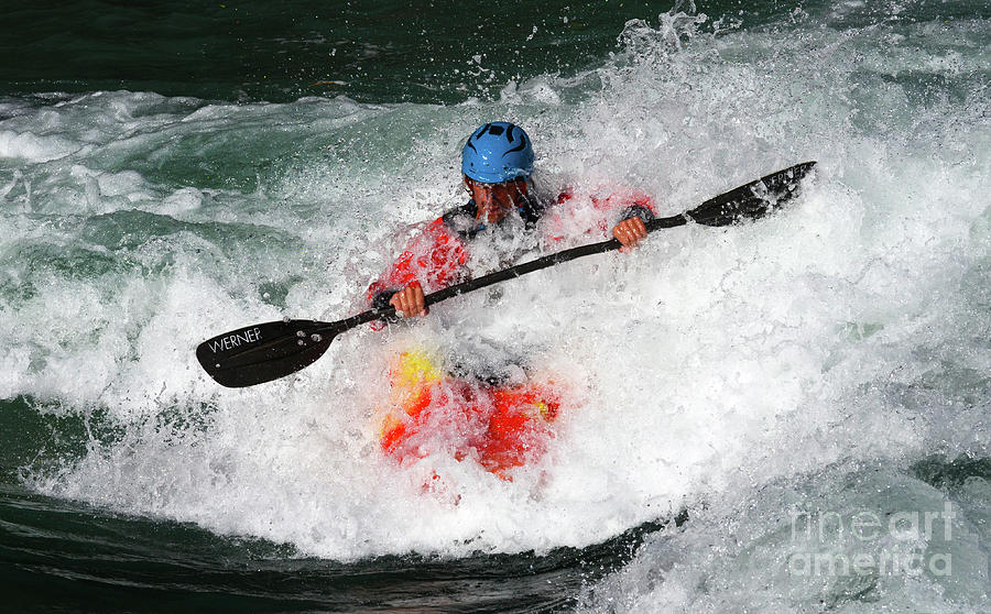 Kayaking Magic Of Water 11 Photograph by Bob Christopher
