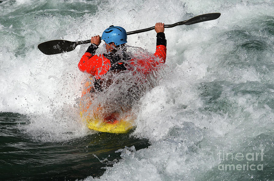 Kayaking Magic Of Water 12 Photograph by Bob Christopher