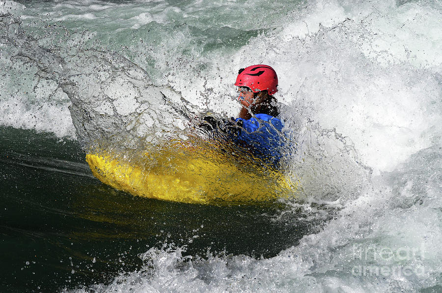 Kayaking Magic Of Water 4 Photograph by Bob Christopher