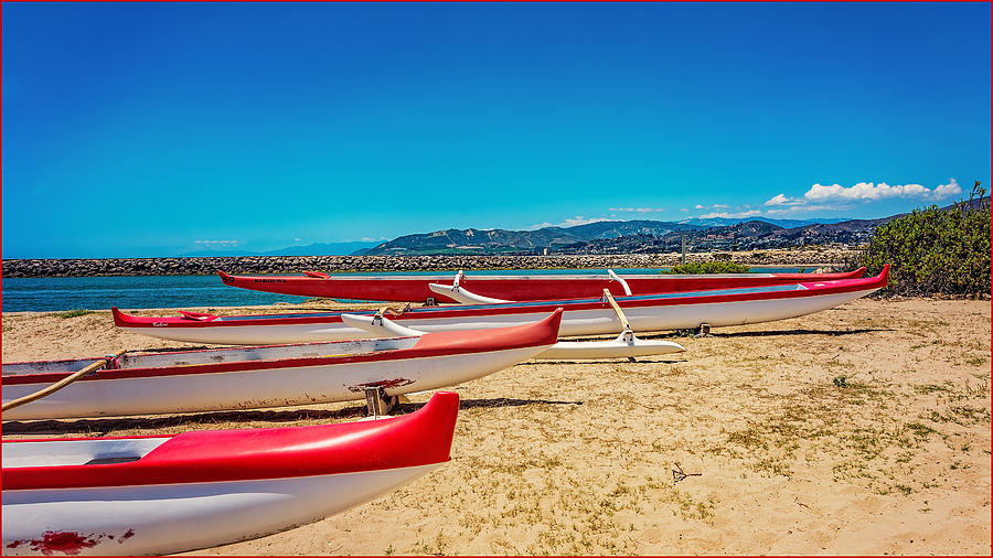 Kayaks Photograph by Jody Lane