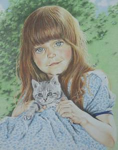 Kayla Drawing by Rebecca McCluskey - Fine Art America